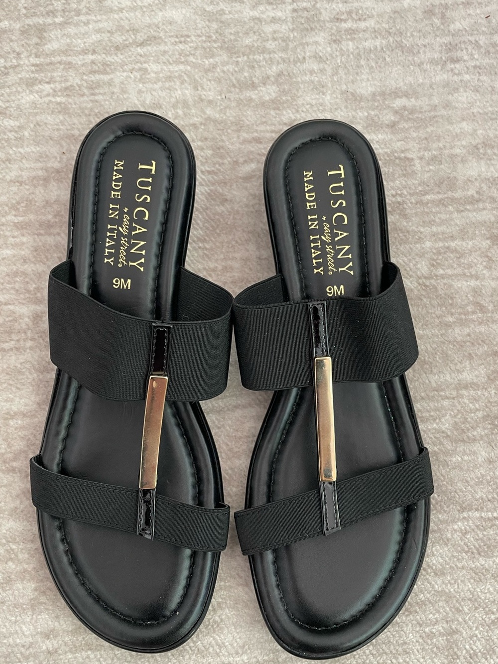 Tuscany Slip on Wedges - New without tags
